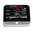 Detector calitate aer 8 in 1, AQI, PM1.0, PM2.5, PM10, TVOC, HCHO, umiditate, temperatura