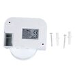 Senzor de miscare si crepuscular cu infrarosu, IP44,  180 grade, 1200W, detectie 12 m, 3-2000LUX