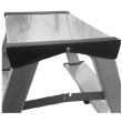 Scara dubla din aluminiu Strend Pro DD4, 2x4 trepte, max 125 kg