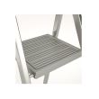 Scara pliabila Alve 1913, 3 trepte, Aluminiu, 125 cm, sarcina 125 kg
