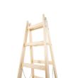 Scara din lemn dubla Strend Pro Basic 2x8 trepte, maxim 150Kg