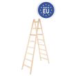 Scara din lemn dubla Strend Pro Basic 2x8 trepte, maxim 150Kg