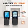 Detector calitate aer 8 in 1, AQI, PM1.0, PM2.5, PM10, TVOC, HCHO, umiditate, temperatura, Alarma