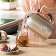 Fierbator electric cordless, Inox 1.7l, putere 2200 W, cana gradata, Termometru