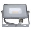 Proiector led, 10W, 6400K, IP65, 800 lm, Gri, 115 x 108 x 26 mm, cip samsung