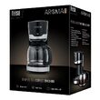 Cafetiera Teesa, bol sticla 1.5 l, 1000 W, Functie de mentinere a temperaturii