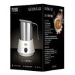Aparat spuma lapte 4 in 1 pentru cafea tip Milk Frother, 590 ml, 420W, spuma calda/rece latte, cappuccino, macchiato, frappe