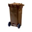 Europubela gunoi Strend Pro HDPE, 120 l, Maro