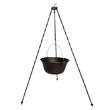 Set trepied cu ceaun din fonta, Strend Pro Castler, 16 litri, inaltime totala 120 cm