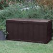 Lada depozitare exterior Keter Sherwood 270L, maro, 117x45x57.5cm