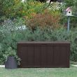 Lada depozitare exterior Keter Sherwood 270L, maro, 117x45x57.5cm