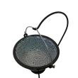 Ceaun smaltuit Strend Pro Piknik Scorpion, 0.8L, 17x9cm, cu suport negru