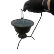 Ceaun smaltuit Strend Pro Piknik Scorpion, 0.8L, 17x9cm, cu suport negru