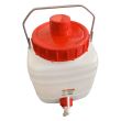 Bidon din plastic cu robinet, Strend Pro Demetra, 20x17x26 cm, capacitate 5L