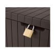 Lada depozitare exterior Keter City Storage, Maro, 113L, 57.8 x 44 x 55cm