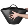 Galeata flexibila Strend Pro Flexi, cu urechi, 27 l