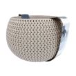 Ghiveci decorativ, Strend Pro Splofy Bowl, efect impletitura, 290x190 mm