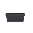 Ghiveci dreptunghiular Strend Pro Cube Case, 8 L, negru