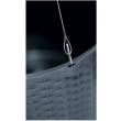 Ghiveci suspendat Strend Pro Round DRTW260, 8.9L, culoare maro, imitatie rattan