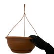 Ghiveci suspendat Strend Pro Tulipano Brown, 10l, culoare maro