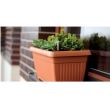 Ghiveci dreptunghiular pentru balcon Strend Pro Balcony DTT6CAN, 18 L, cu sistem de irigare