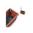 Ghiveci dreptunghiular pentru balcon Strend Pro Balcony DTT6CAN, 18 L, cu sistem de irigare