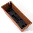 Ghiveci dreptunghiular pentru balcon Strend Pro Balcony ISBT5CAN 7.5L, cu sistem de irigare