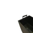 Ghiveci pentru flori tip ratan Strend Pro Rato Low 400, capacitate 64 l, maro