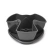 Ghiveci decorativ Strend Pro COUBI DKN3001, capacitate 3 L, negru