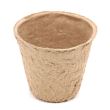 Set 24 pahare de carton pentru rasaduri, 6x6 cm, biodegradabile, rotunde