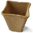 Set 18 pahare de carton pentru rasaduri, 8x8 cm, biodegradabile