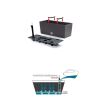 Ghiveci dreptunghiular Strend Pro Rato Watering System DRTC 500, Maro, 17L