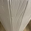 Ghiveci decorativ cu vas interior Strend Pro Woode, Alb, 54L