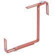 Set 2 suporturi metalice pentru balustrade Strend Pro Brown, reglabile, maro 