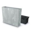 Ghiveci decorativ Urbi Case Beton, 580x180 mm