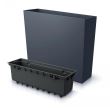 Ghiveci decorativ Urbi Case Grey, 580x180x498 mm