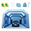 Cabina de vopsit, gonflabila, Vevor, 2 x suflante, 950/1100W, dimensiune exterioara 10 x 6 x 4 m