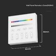 Controller banda led Smart RGB si Alb, 4 x zone, 2 baterii AAA, Wi-Fi
