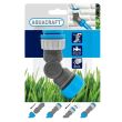 Adaptor articulat pentru furtunuri Aquacraft ® 550345, 1/2-3/4-1", cu mufa inclusa