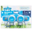 Distribuitor furtun cu 4 cai, Aquacraft 290030, 2 x timer mecanic 120 min