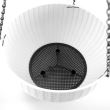 Ghiveci de flori suspendat Srend Pro Modern, alb, 26x16 cm