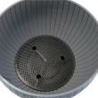 Ghiveci de flori suspendat Strend Pro Modern, Gri, 26x16 cm