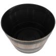 Ghiveci decorativ, Strend Pro Woodeff  009, efect butoi lemn, 52x30 cm