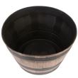 Ghiveci decorativ, Strend Pro Woodeff  010, efect butoi lemn teak, 52x30 cm