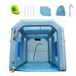 Cabina de vopsit, gonflabila, Vevor, 1 x suflante, 950W, dimensiune exterioara 4 x 2.95 x 2.75 m
