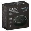 Controller banda led Black Touch, Alb, 2 baterii AAA
