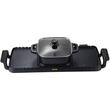 Grill electric 2 in 1 cu oala, Vevor 2400 W BBQ Teppanyaki cu control dublu al temperaturii, 73.5 x 26.5 x 19 cm