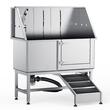 Cada pentru animale de companie All-in-One, Inox, Accesorii complete dus, baterie, Rampa, max 150 kg, 1270x1510x580 mm, deschidere usa pe dreapta