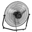 Ventilator de podea, diametru 45 cm, 120 W, grilaj metalic, 3 trepte, 220 V, 65 dB, Negru