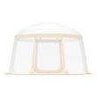 Pavilion Igloo 3.66 x 3.66 x 2.4 m, pereti transparenti detasabili, PVC, portabil, 12 kg, 8-10 persoane
